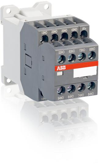 Contactor relay 3M-8P-8NO-24Vdc