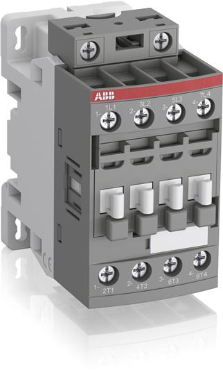 Contactor 9A in AC3, 4P - 4NO, fara contacte aux., Uc=100-250V a.c./d.c.