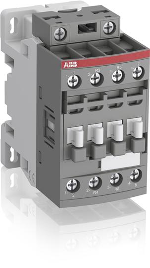 Contactor 9A in AC3, 4P - 2NO+2NC, fara contacte aux., Uc=100-250V a.c./d.c.