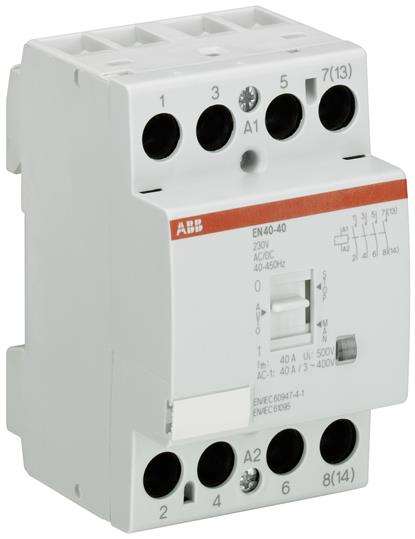 Contactor instalatie 2M-4P-40A-4NO-24Vac/dc