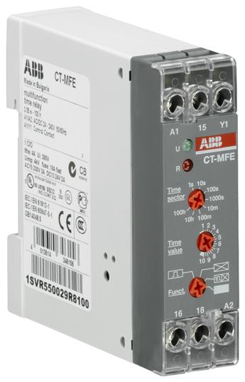 Releu timp 1c/o 24-240V AC/DC   0.05s--100h