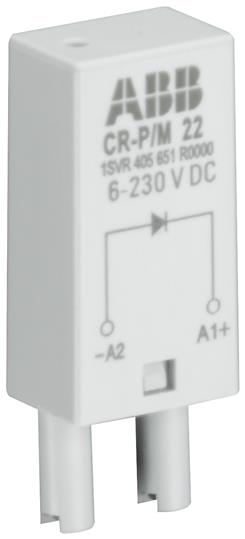 Dioda inversare polaritate 6-220VDC pentru releu CR-P/M