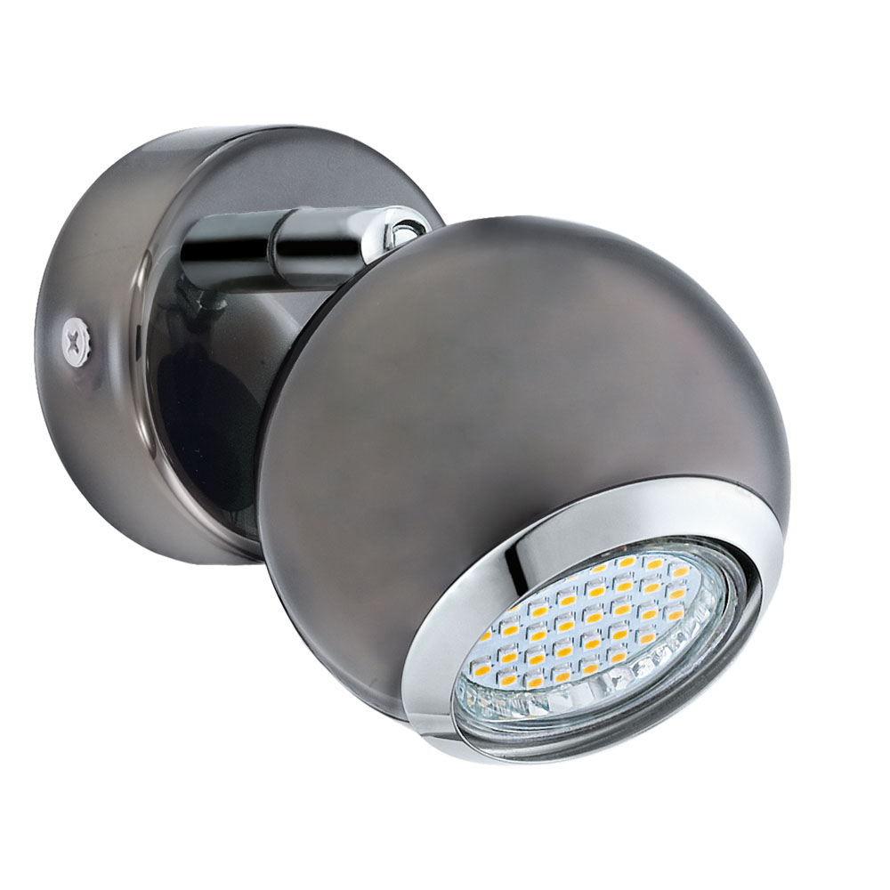 Spot LED Bimeda, 31005, Crom, GU10, 3W, 240lm (W300, BIMEDA, GU10-LED, 1X3W)