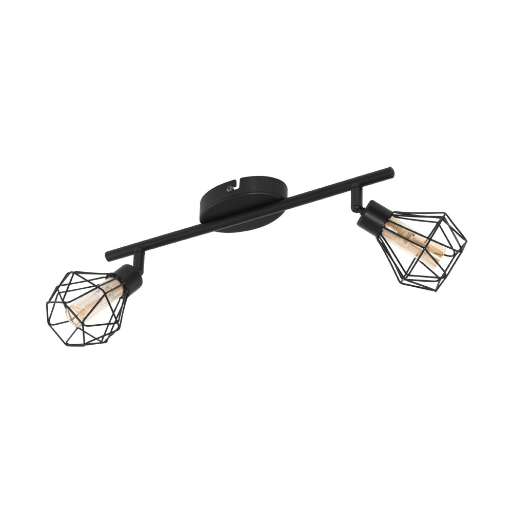 Spot ZAPATA 1, 32766, 2X3W, Metal, Negru, (W300, ZAPATA 1, G9-LED, 2X3W)