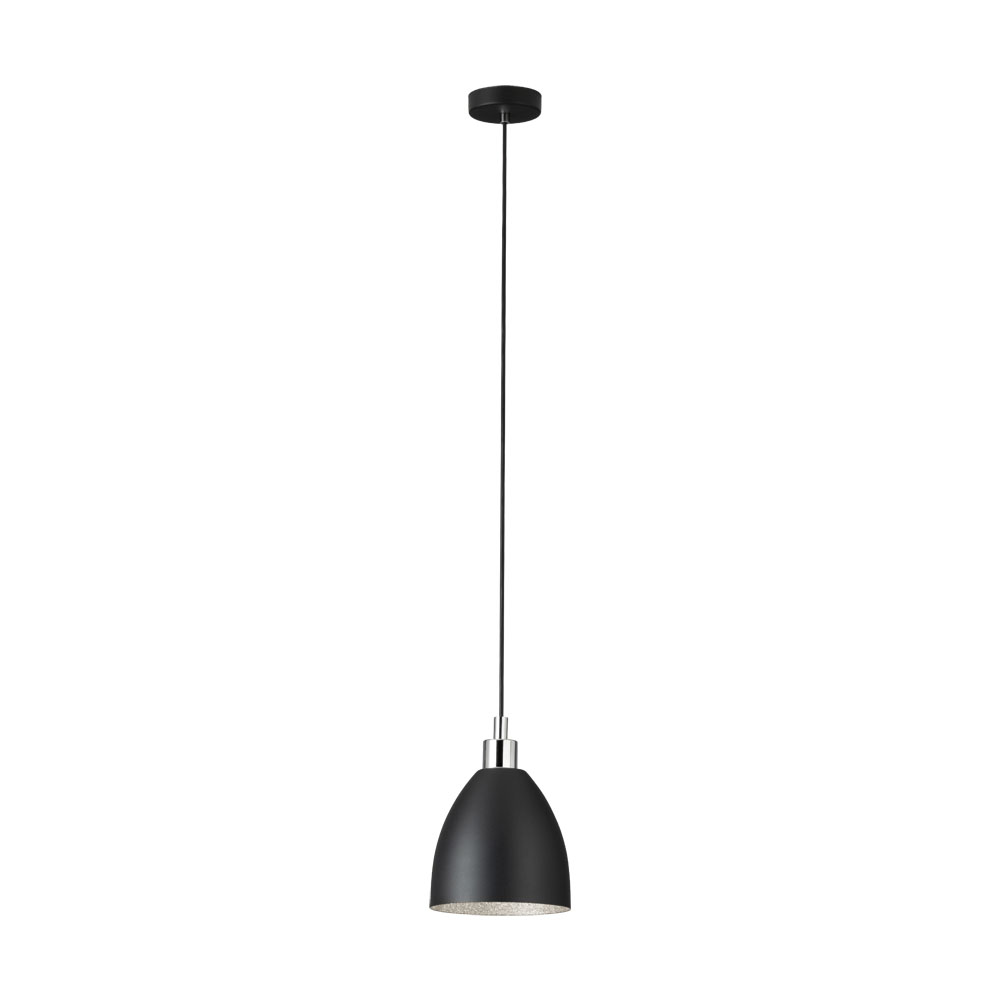 Pendul MAREPERLA, 39487, 60W, Metal, Negru, (W107, MAREPERLA, E27, 1X60W)