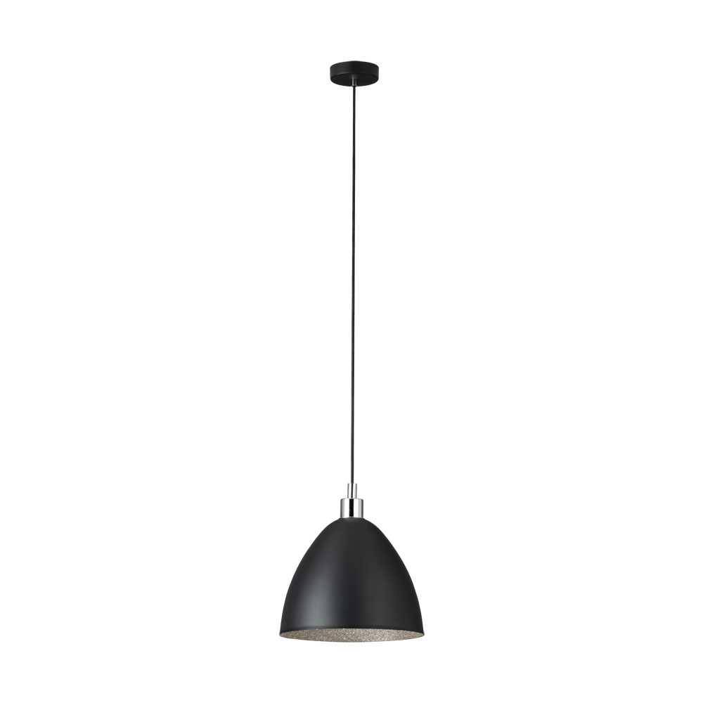 Pendul MAREPERLA, 39488, 60W, Metal, Negru, (W107, MAREPERLA, E27, 1X60W)