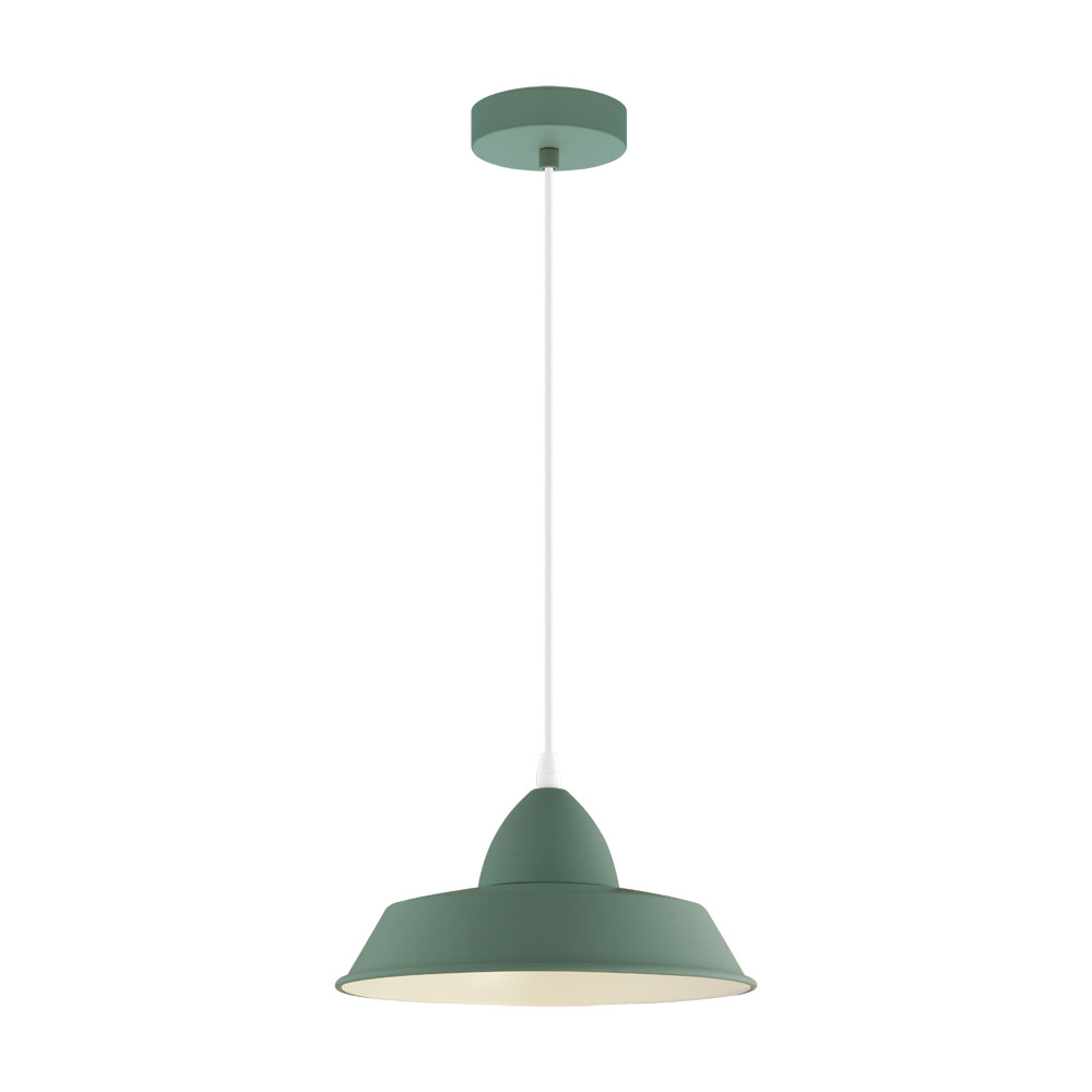 Pendul AUCKLAND-P, 49056, 60W, Metal, Verde, (W106, AUCKLAND-P, E27, 1X60W)