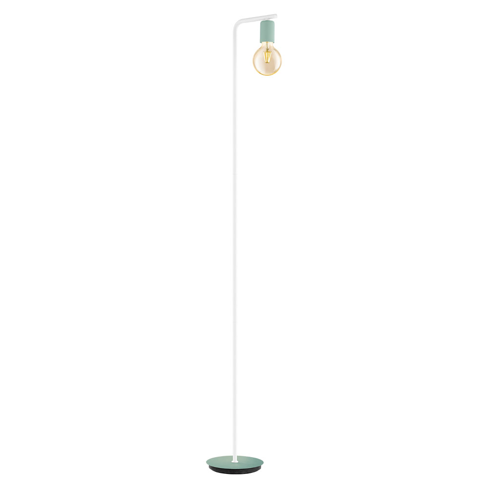 Lampadar ADRI-P, 49121, 12W, Metal, Verde, Alb, (W106, ADRI-P, E27, 1X12W)