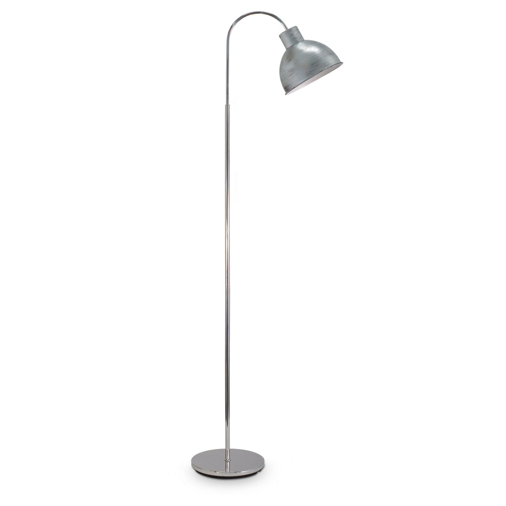 Lampadar BOLEIGH, 49334, 60W, Metal, Argint antichizat, (W106, BOLEIGH, E27, 1X60W)