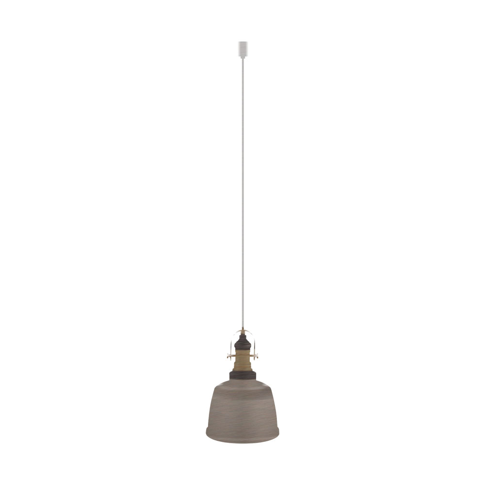 Pendul GILWELL, 49686, E27, 60W, Otel, champagne, Bronz, Negru, I 1100, Ø 250 (W106, GILWELL, E27, 1X60W)