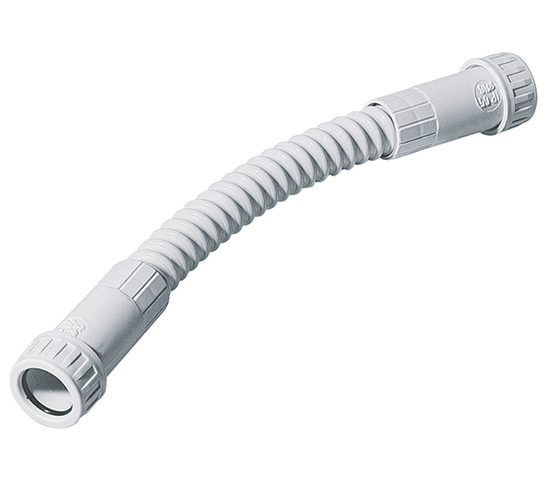 Conector tub PVC flex.D32mm IP65