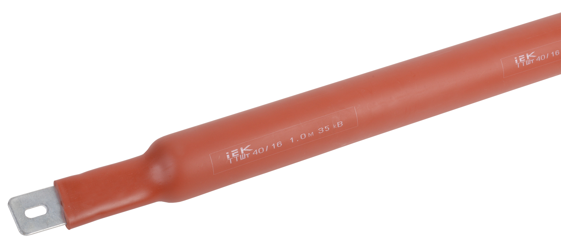 Heat shrinkable tube TTWt 40/16 35 kV 2,5:1 red 1m