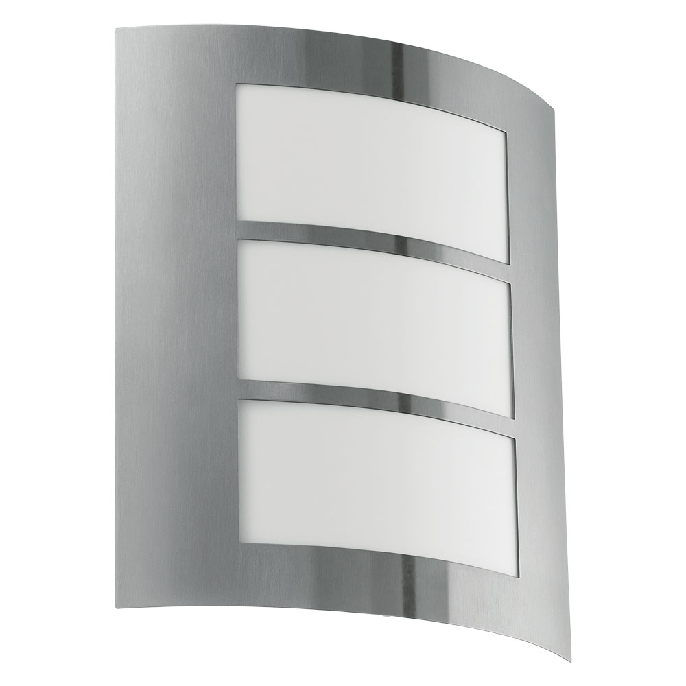 Aplica Exterior CITY, 88139, E27, 60W, Inox, L 235, H 260, A 90 (W380, CITY, E27, 1X60W)