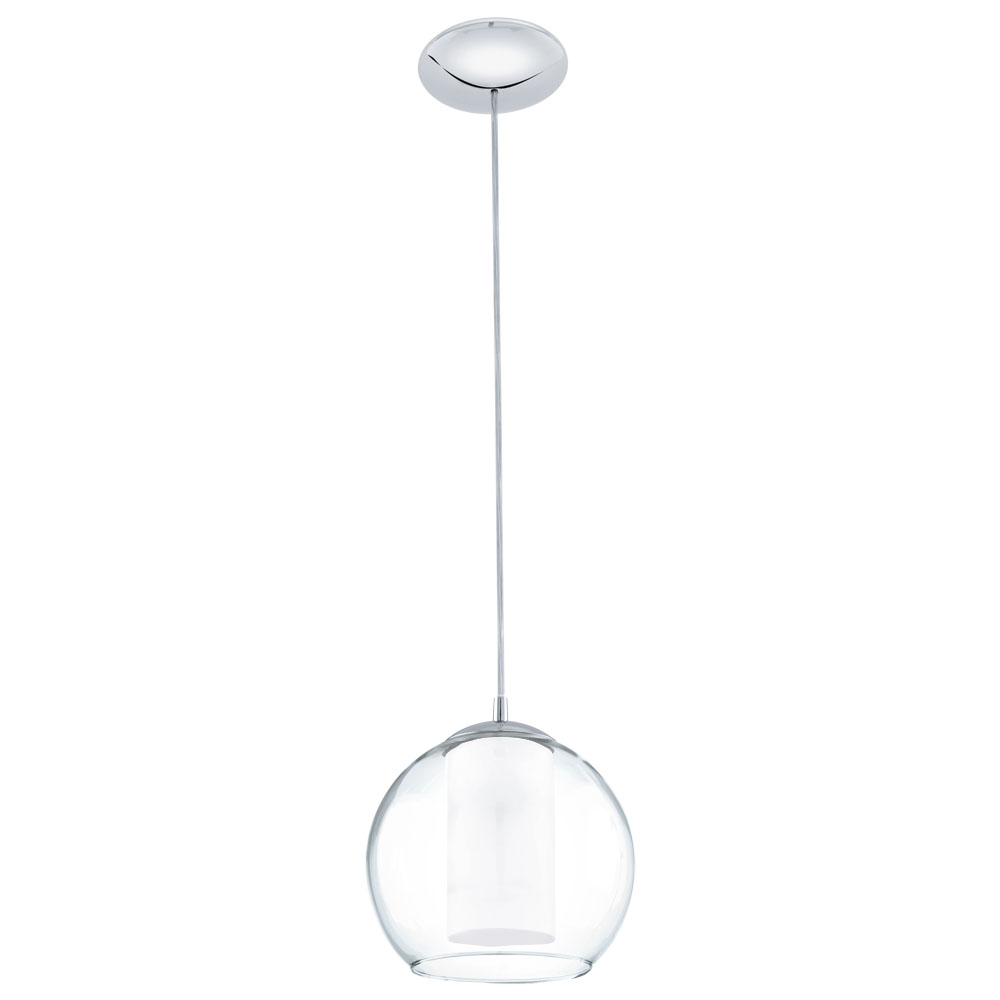 Pendul Bolsano, 92761, E27, Crom-Satinat, 60W (W120, BOLSANO, E27, 1X60W)