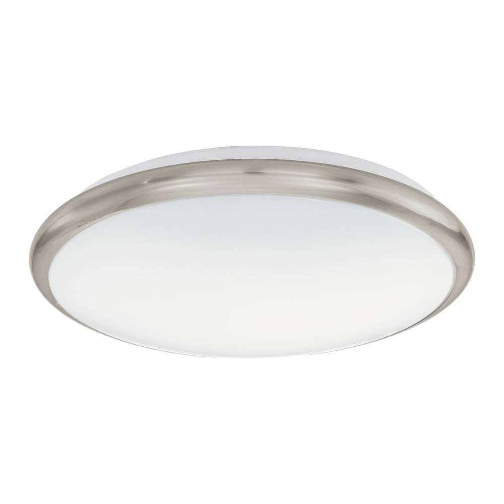 Plafoniera Manilva, 93498, Nichel Mat-Alb, LED 11W, 850lm (W180, MANILVA, LED, 11W)