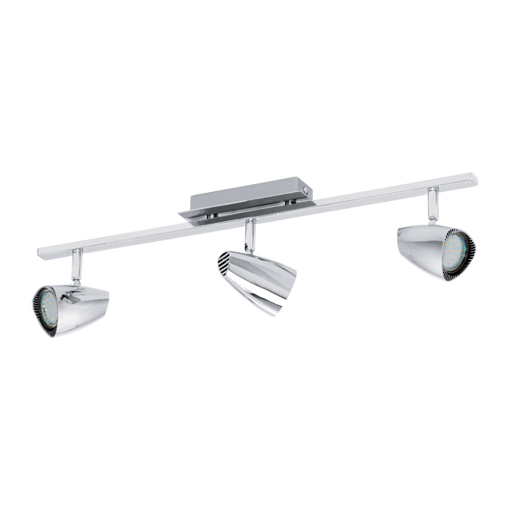 Spot EGLO Corbera, 93674, GU10 3x3W, 3x240Lm, Crom (W300, CORBERA, GU10-LED, 3X3W)