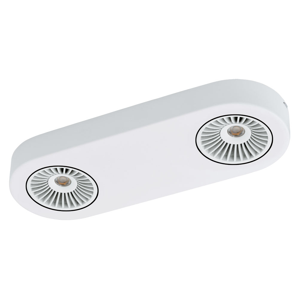 Spot Montale, 94176, Alb-Negru, LED 2x5,4W, 2x510lm  (W300, MONTALE, LED, 2X5,4W)