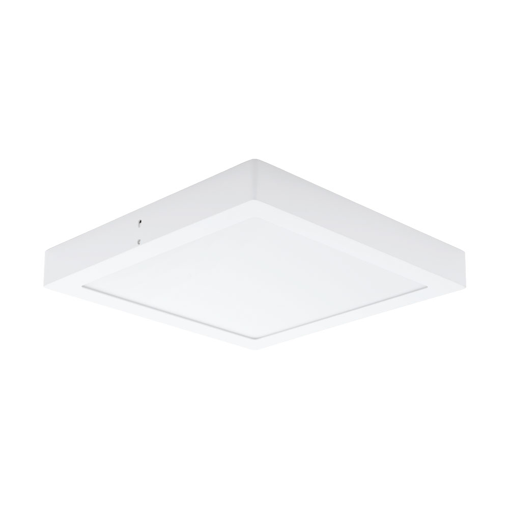 Plafoniera montata la suprafata FUEVA 1, 94537, LED, 22W, L 300, l 300, H 40, 2600 Lumeni, 3000 K (Calda), Metal turnat / Alb (W180, FUEVA 1, LED, 22W)