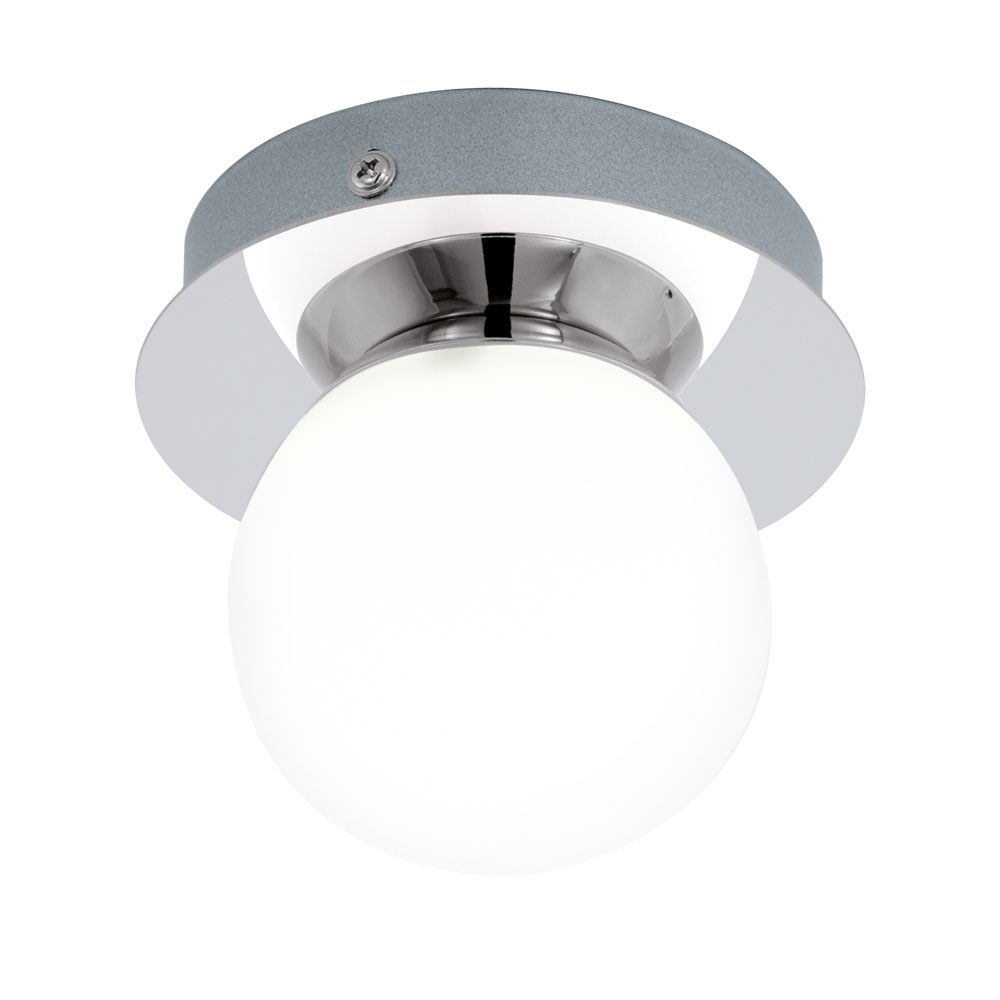 Aplica Mosiano, 94626, Crom-Alb, LED 3,3W, 340lm (W200, MOSIANO, LED, 1X3,3W)