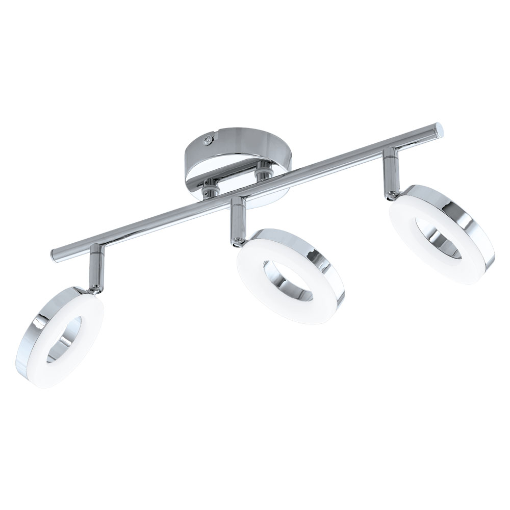 Plafoniera Gonaro, 94758, Crom-Alb, LED 3x3,8W, 1080lm (W200, GONARO, LED, 3X3,8W)