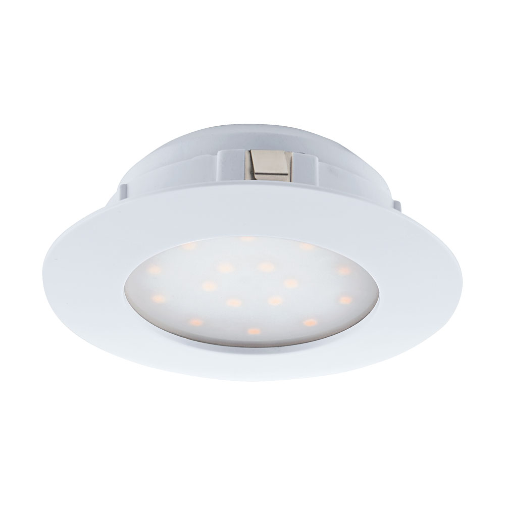 Spot incastrat PINEDA, 95867, LED, 12W, Ø 102, 1000 Lumeni, 3000 K (Calda), Plastic /  Alb (W220, PINEDA, LED, 1X12W)