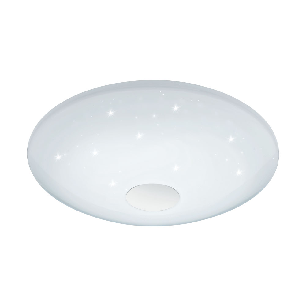 Plafoniera Voltago 2, rotunda, sclipici efect, 95973, Alb, LED 30W, 3500lm (W180, VOLTAGO 2, LED, 30W)