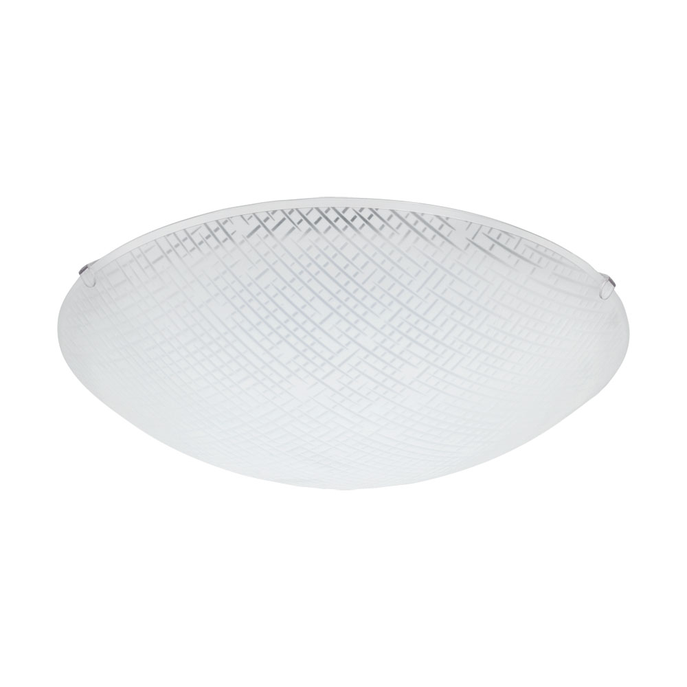 Plafoniera Margitta 1, 96115, Satin-Transparent, Ø315, LED 11W, 950lm (W180, MARGITTA 1, LED, 11W)