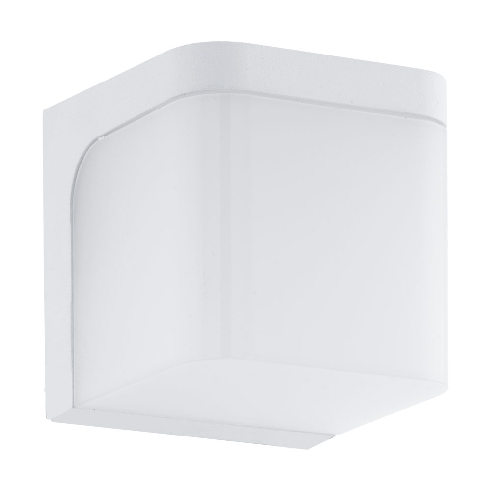 Aplica Exterior JORBA, 96255, LED, 6W, Aluminiu turnat / Alb, L 110, H 110, A 110 (W380, JORBA, LED, 1X6W)