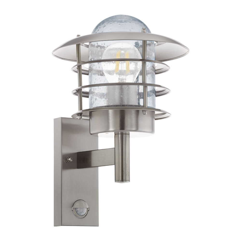 Aplica Exterior MOUNA, 96402, E27, 60W, Inox, H 265, Ø 220, A 240 (W380, MOUNA, E27, 1X60W)