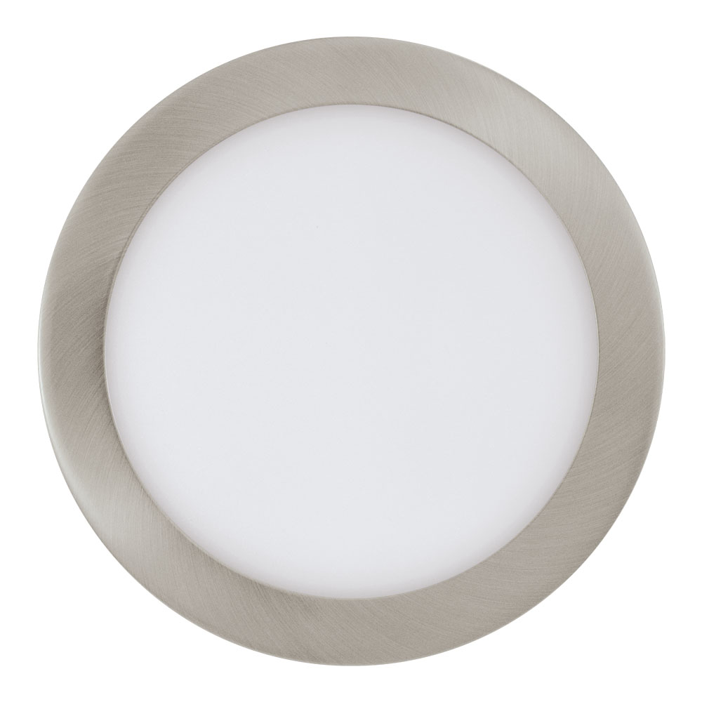 Spot incastrat FUEVA 1, 96408, LED, 16,47W, Ø 225, 1600 Lumeni, 3000 K (Calda), Metal turnat / Nichel satinat (W220, FUEVA 1, LED, 16,47W)