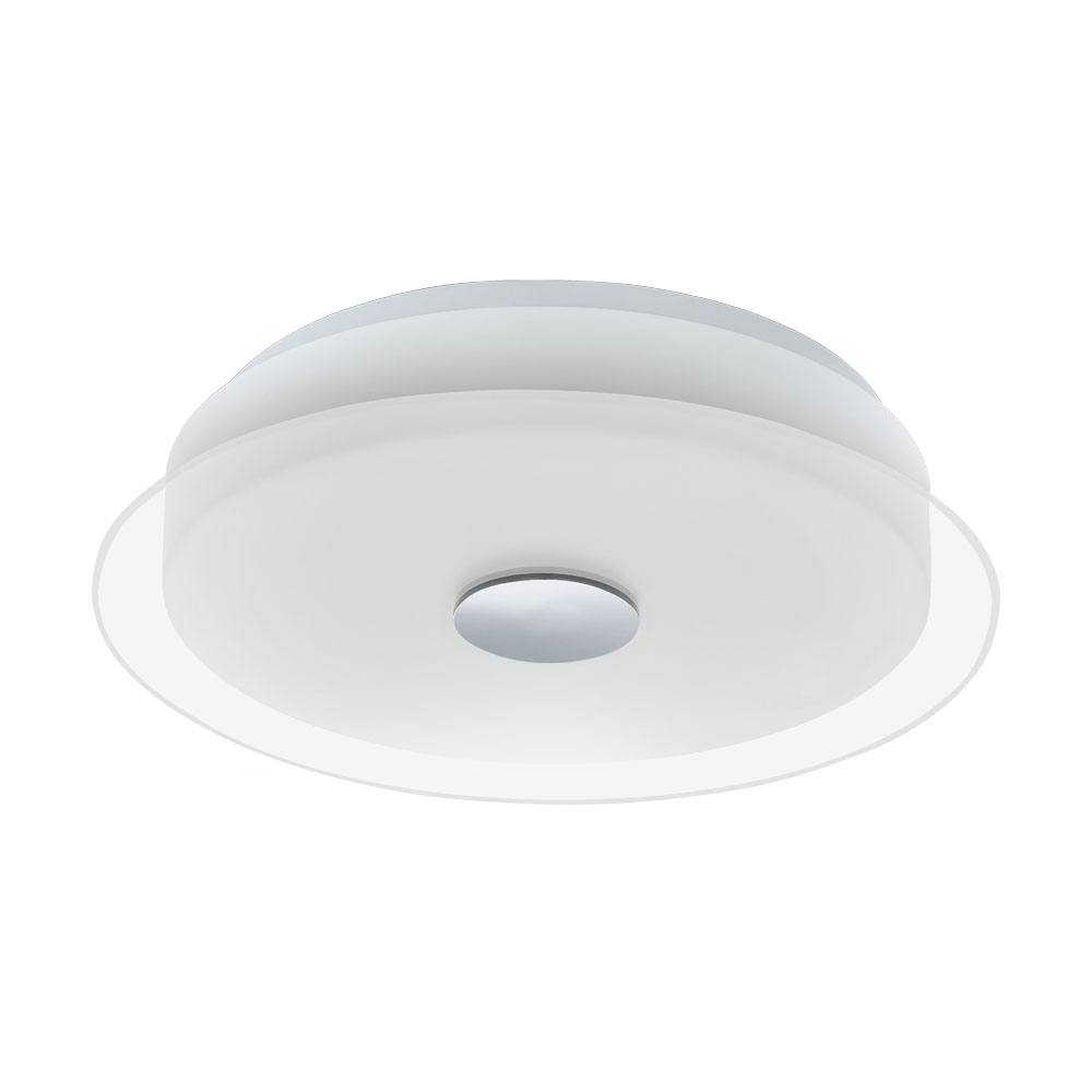 Plafoniera Parell, 96432, Alb-Crom, LED 11,5W, 1350lm (W180, PARELL, LED, 11,5W)