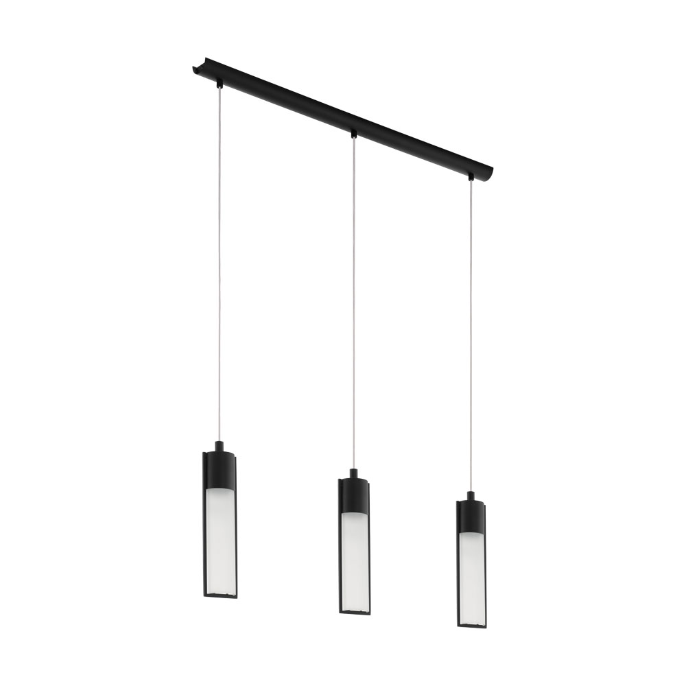 Pendul LED, Walena, 96813, GU10, Negru-Alb, 3x5W,  3x400lm (W120, WALENA, GU10-LED, 3X5W)