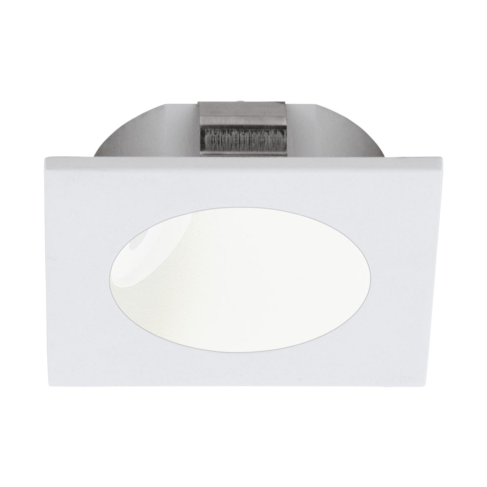 Spot incastrat ZARATE, 96901, LED, 2W, L 80, H 80, 200 Lumeni, 3000 K (Calda), Aluminiu turnat / Alb (W220, ZARATE, LED, 2W)