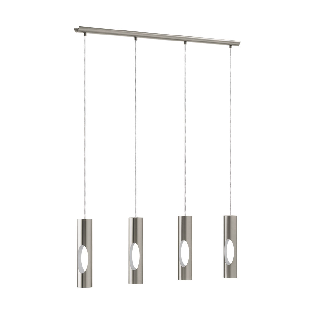 Pendul Ceratella, 96904, GU10, Nichel Mat-Alb, 4x5W (W120, CERATELLA, GU10-LED, 4X5W)