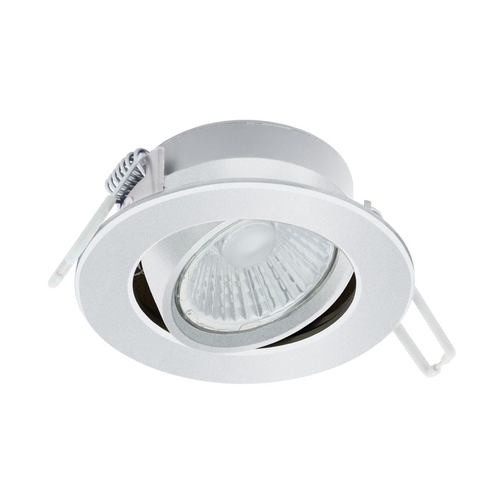 Spot incastrat RANERA, 97027, LED, 6W, H 30, Ø 85, 372 Lumeni, 2700 K (Calda), Aluminiu / Alb (W220, RANERA, LED, 6W)