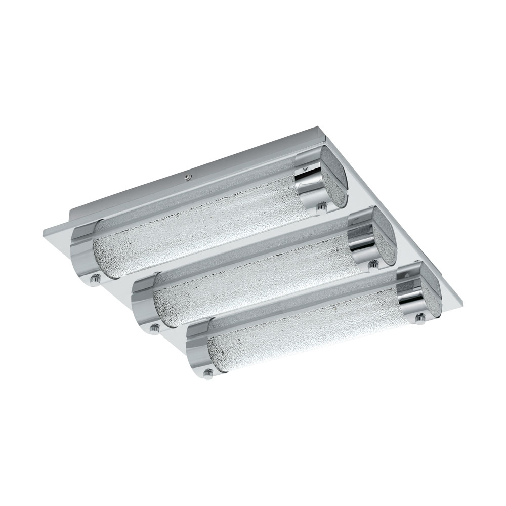 Plafoniera Tolorico, 97056, Crom-Cristal, LED 3x7W, 3x1000lm (W200, TOLORICO, LED, 3X7W)