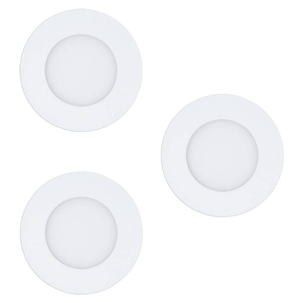 Spot incastratFUEVA-RW LED, 97111, Metal turnat, Alb, 3X2,8W, 1260 lumeni, 2700K+4000K Calda+Neutra (W220, FUEVA-RW, LED, 3X2,8W)