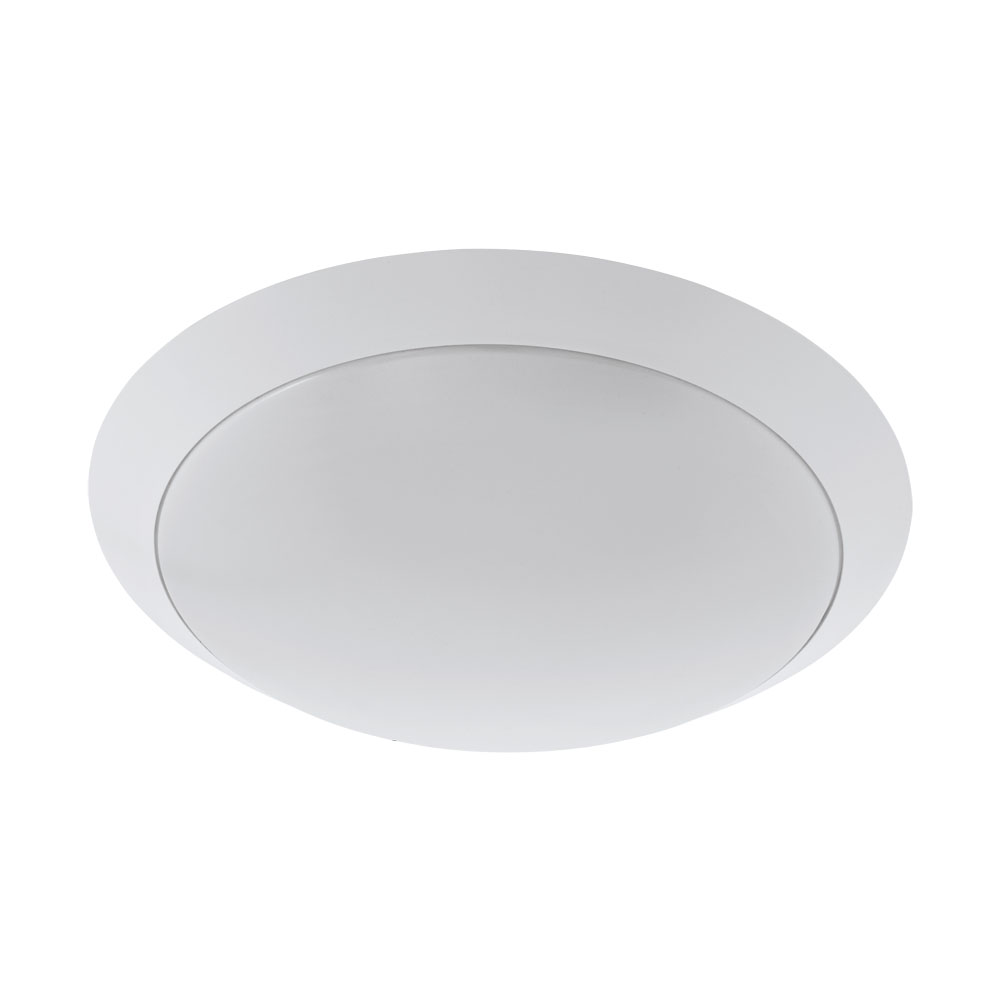 Plafoniera Exterior PILONE, 97254, LED, 11W, Otel / Plastic / Alb, H 70, Ø 300 (W380, PILONE, LED, 1X11W)