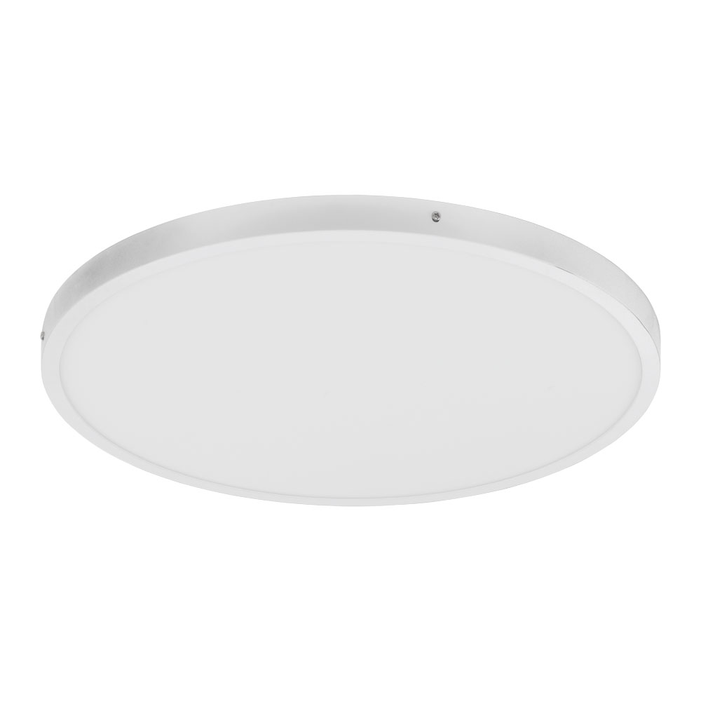 Plafoniera montata la suprafata FUEVA 1, 97271, LED, 25W, H 30, Ø 500, 2700 Lumeni, 3000 K (Calda), Aluminiu / Alb (W180, FUEVA 1, LED, 25W)