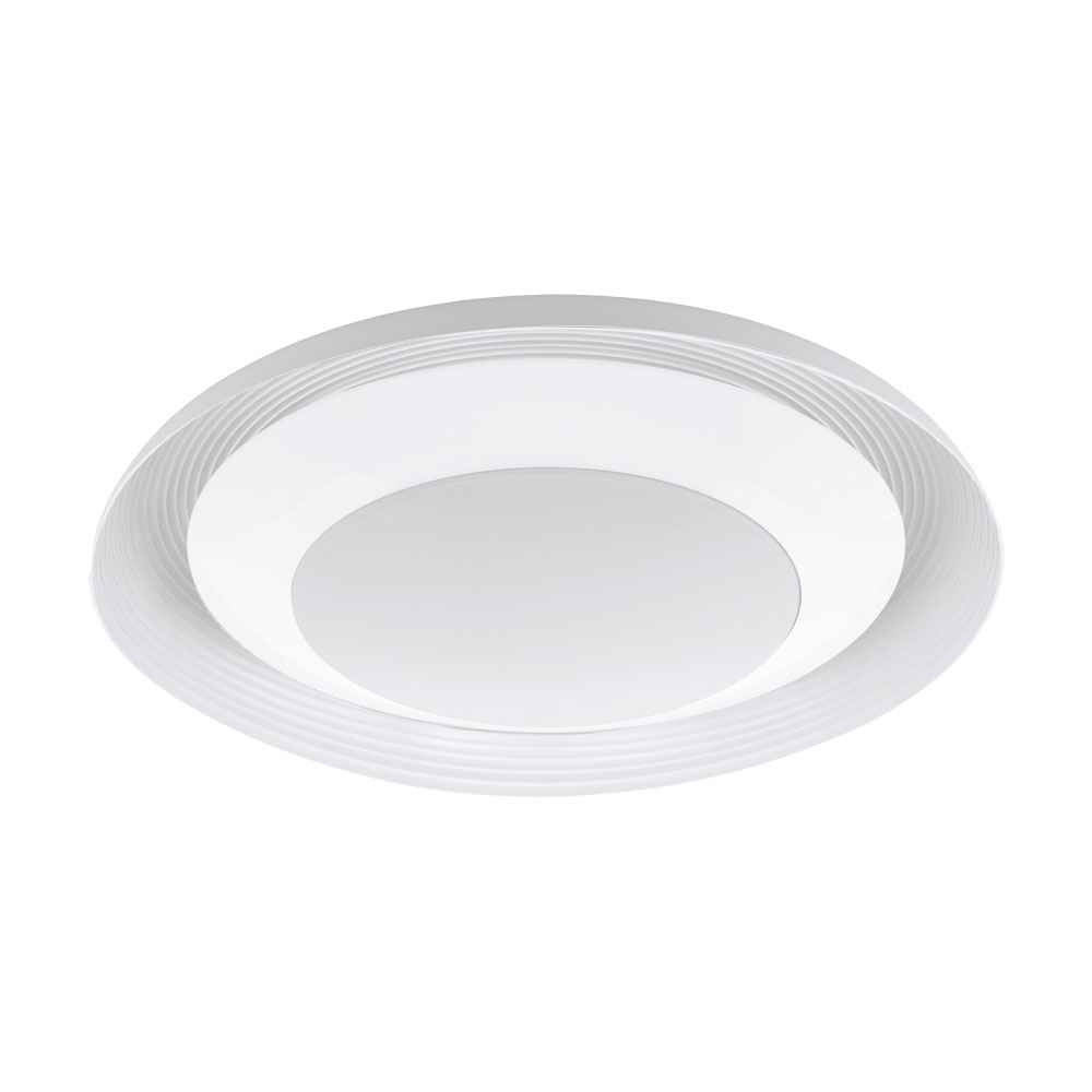 Plafoniera CANICOSA 1 LED, 97318, Metal, Alb, 37W, 4600 lumeni, 2700K-6500K reglabil (W180, CANICOSA 1, LED, 37W)