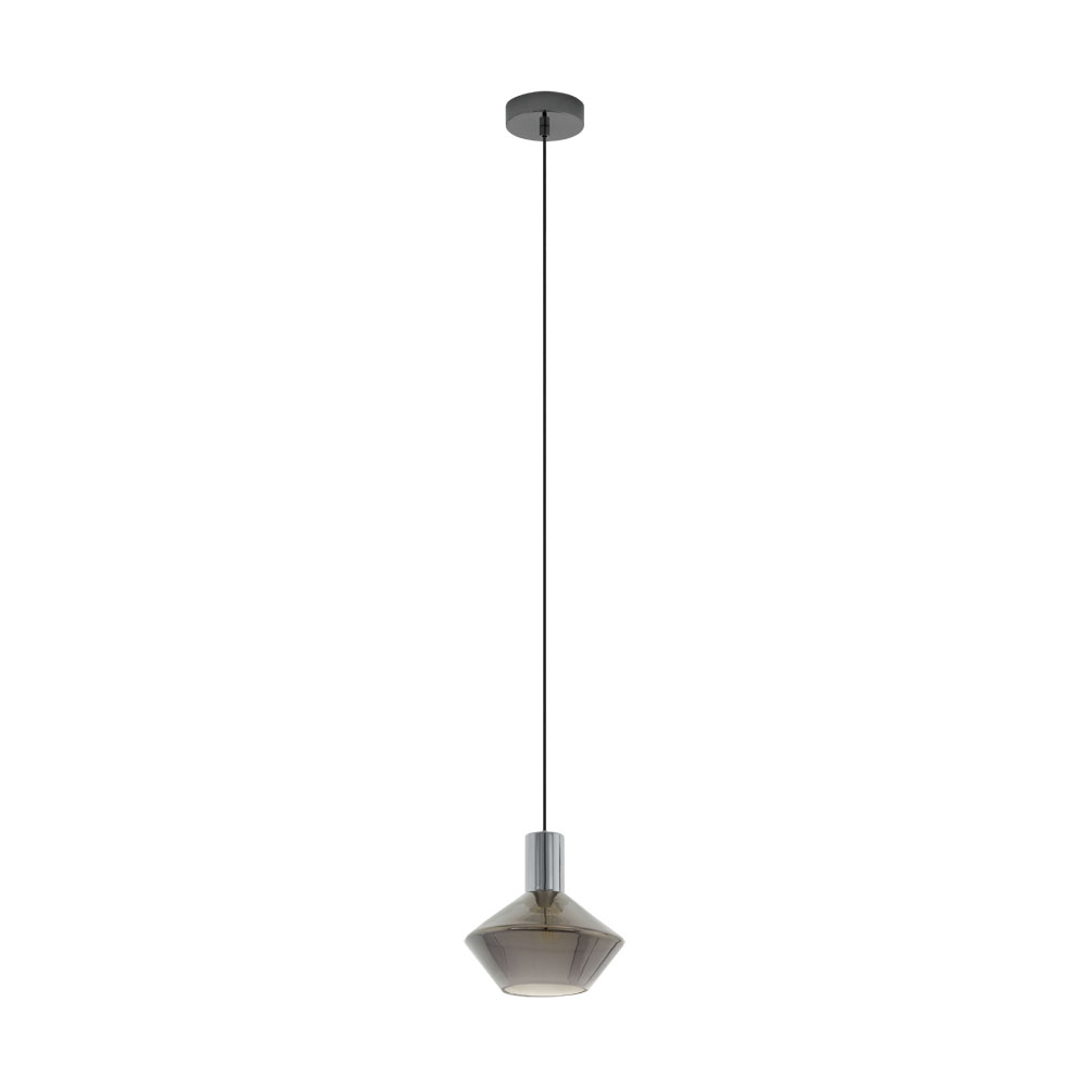 Pendul EGLO PONZANO, 97423, E27, 60W, antracit (W120, PONZANO, E27, 1X60W)