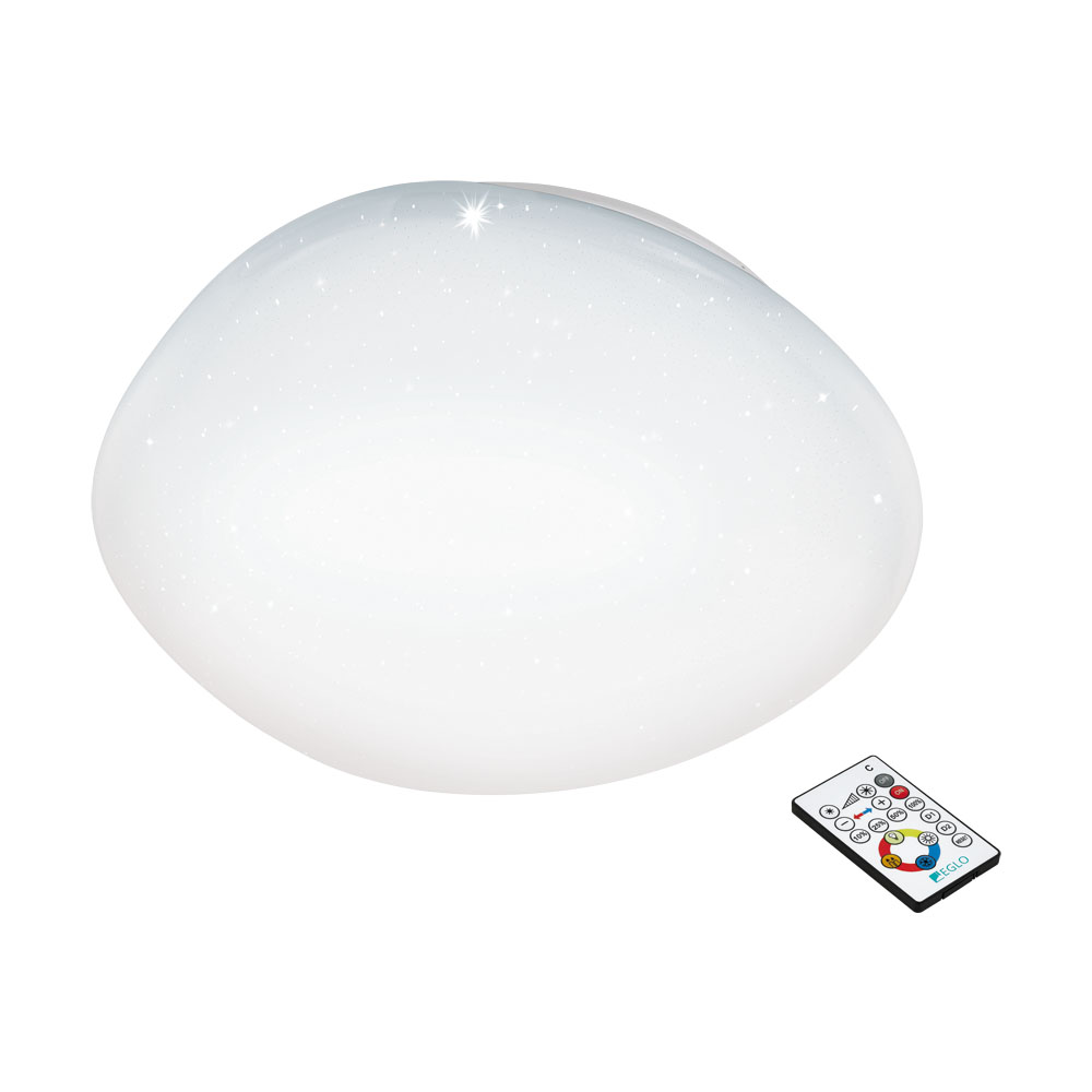 Plafoniera SILERAS LED, 97578, Metal, Alb, 34W, 4600 lumeni, 2700K-6500K reglabil (W180, SILERAS, LED, 34W)