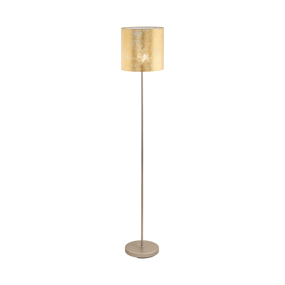 Lampadar EGLO Viserbella, 97647, E27 Sampanie-Auri (W130, VISERBELLA, E27, 1X60W)