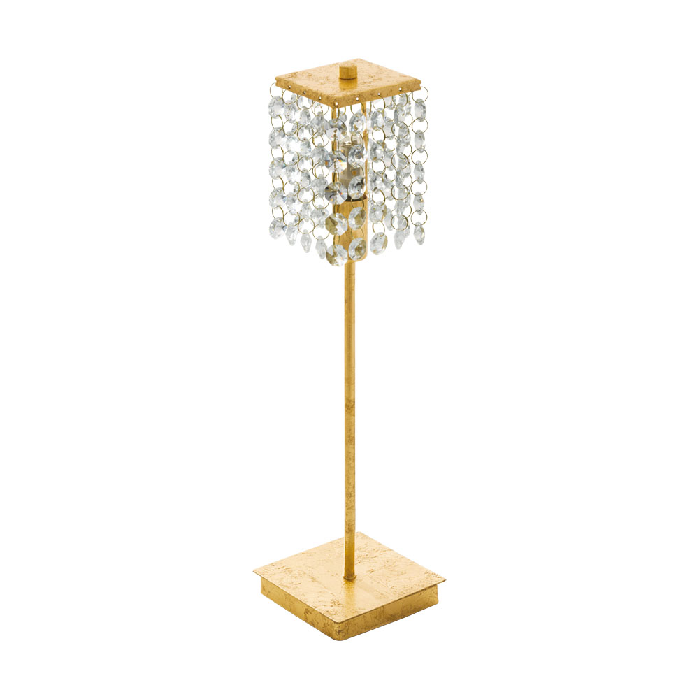 Veioza EGLO Pyton Gold, 97725, G9, 3W, Auriu-Cristal (W340, PYTON GOLD, G9-LED, 1X3W)