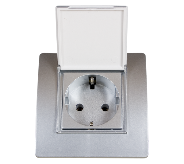 EL BASIC TZ107C GERMAN STANDARD SOCKET WITH COVER