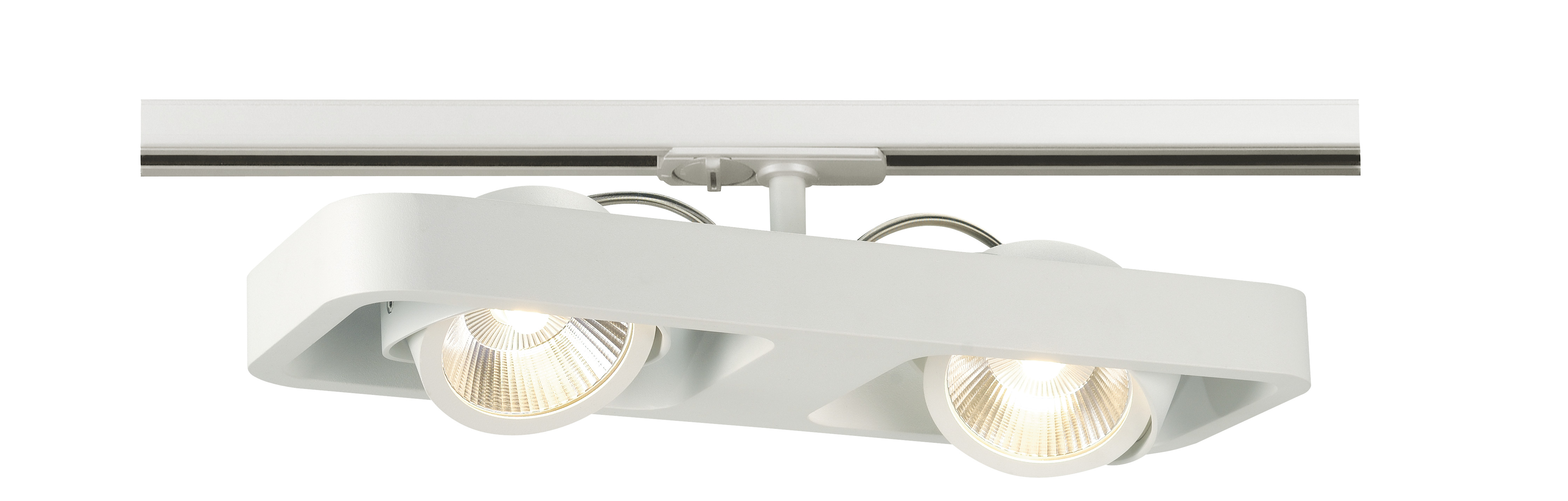 LYNAH LED alb,24° 3000Kdublu proiector,incl. adaptor