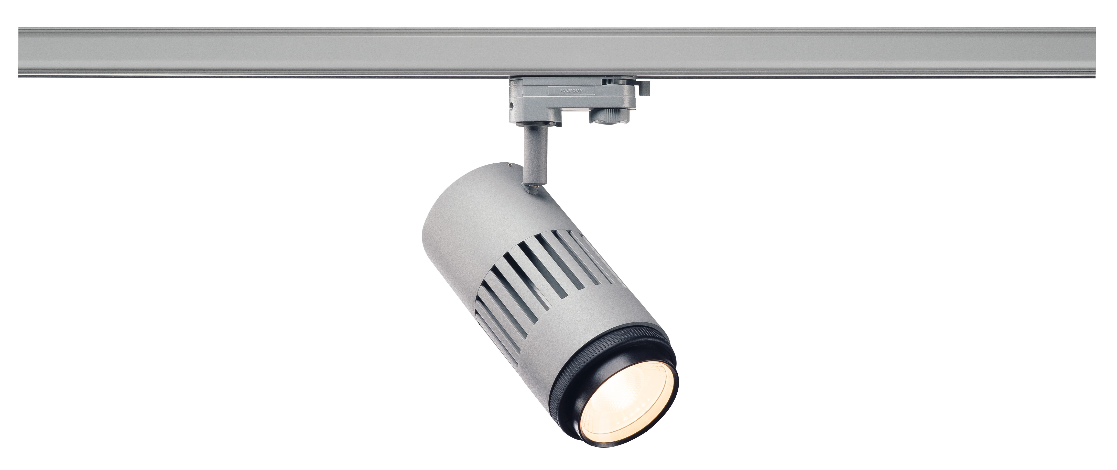 STRUCTEC led,focal. argintiu/gr,20-60°3000K,incl.3P adaptor