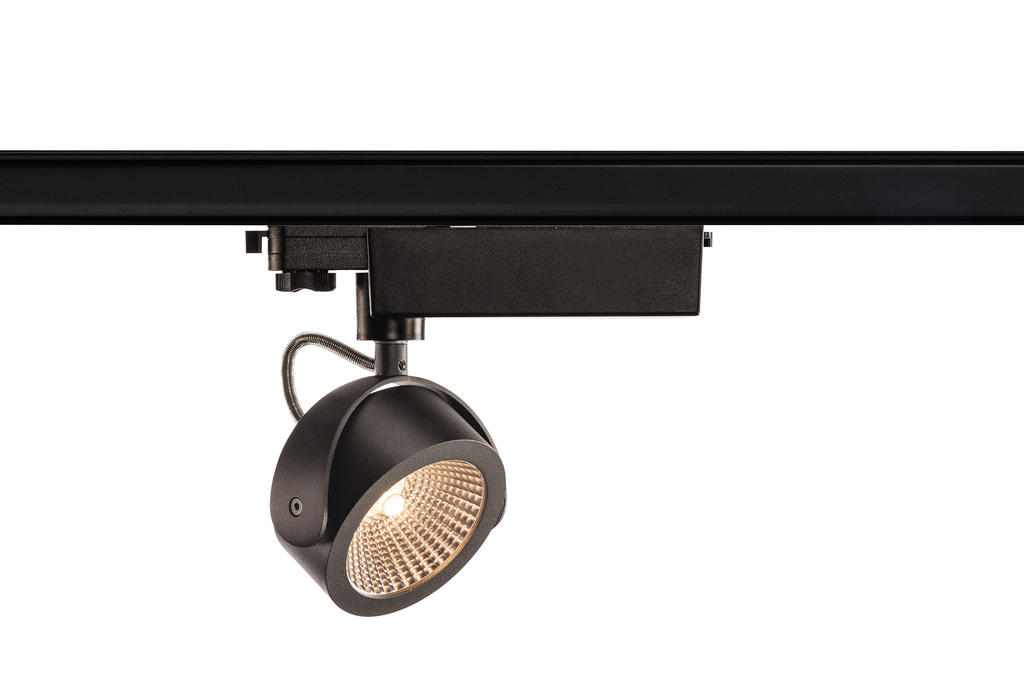 KALU LED,3000K,negru,60°proiector,,incl.3P adaptor