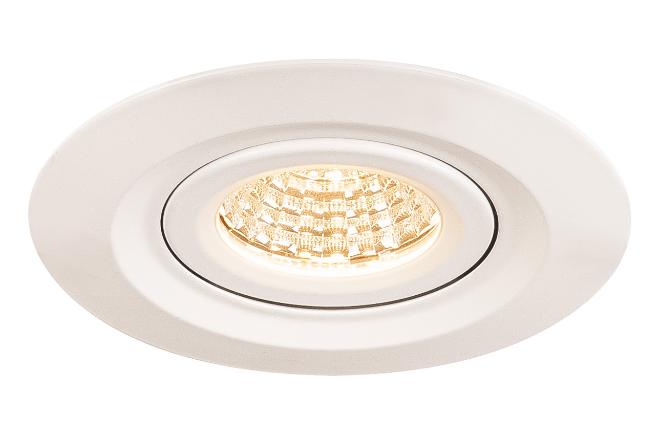 KINI LED 3000K,60°,IP65 albincastrat tavan, Ext.