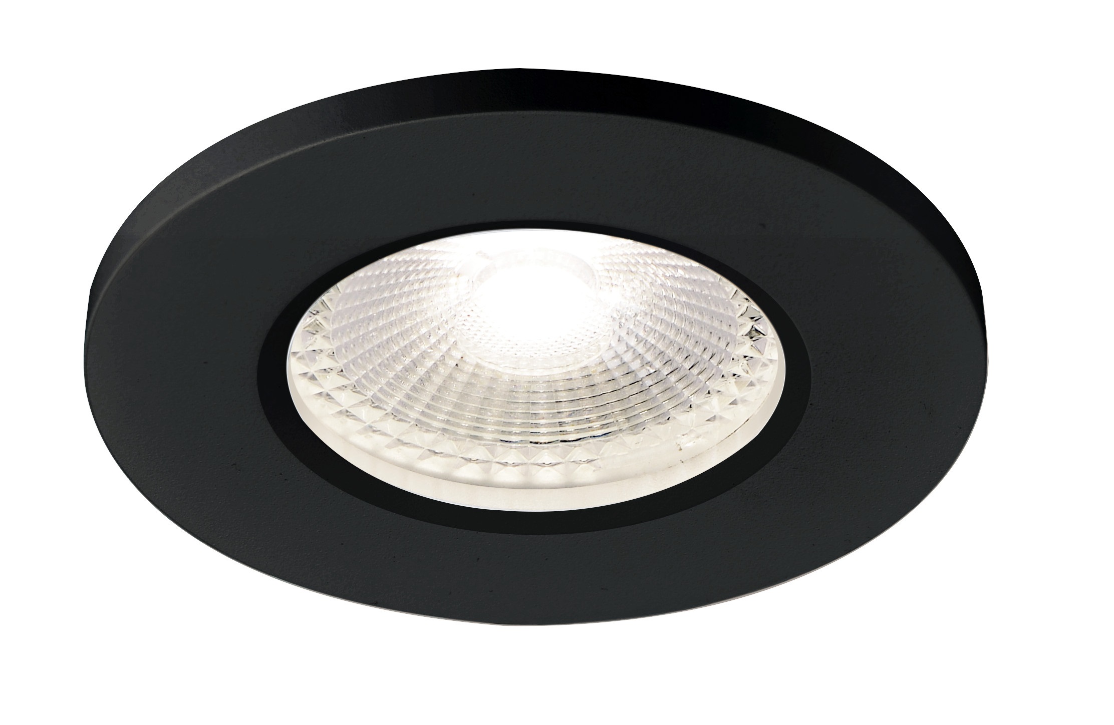 KAMUELA ECO LED,4000K,negru,dim anti-foc, IP65, 38°